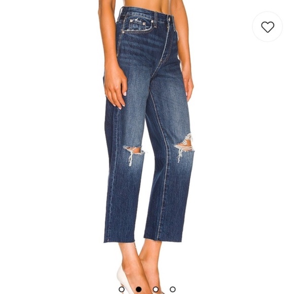 Pistola Cassie Crop Straight Leg Jeans - Picture 2 of 7